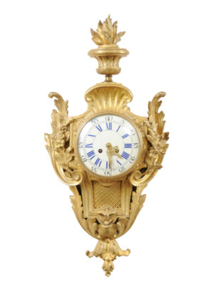 French Ormolu Cartel Clock