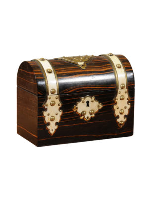 19th Century English Box with Dome Top