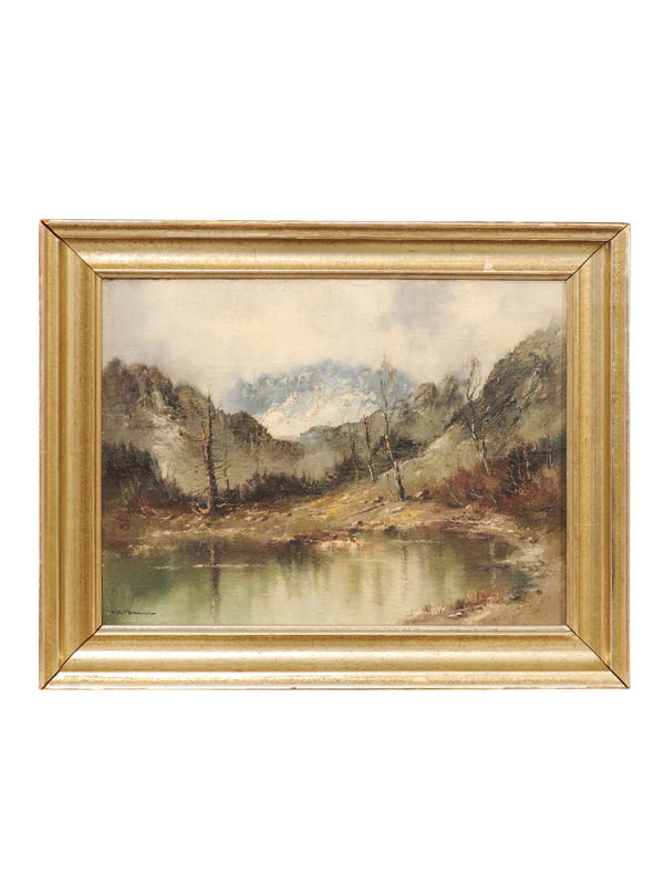 Oil on Canvas Landscape Painting