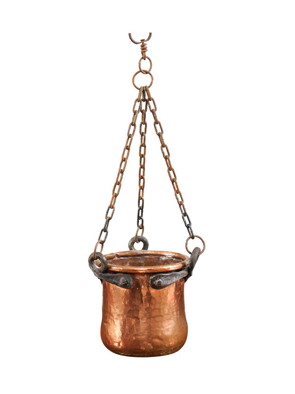 Copper Hanging Pot