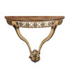 Italian Painted Wall Mount Console