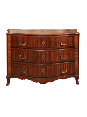 18th Century Parquetry Inlaid Commode