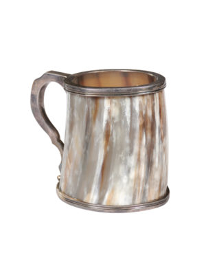 19th Century Continental Horn Mug