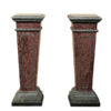 19th Century Italian Neoclassical Style Marble Pedestals
