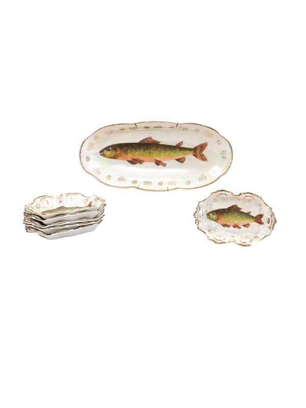 Caviar Fish Set, ca. 1890