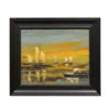 Framed 20th Century Oil on Canvas Seascape