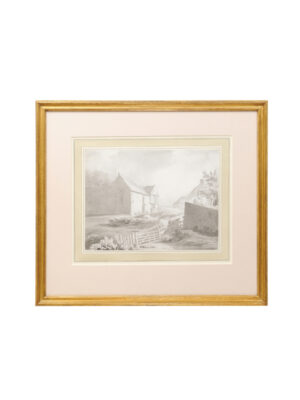 18th Century English Watercolor Landscape