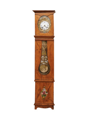 "A. Guillemont" Faux Bois Painted Tallcase Clock