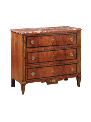 Louis XVI Style Commode with Marble Top