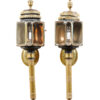 Pair 19th Century Brass Coach Lanterns