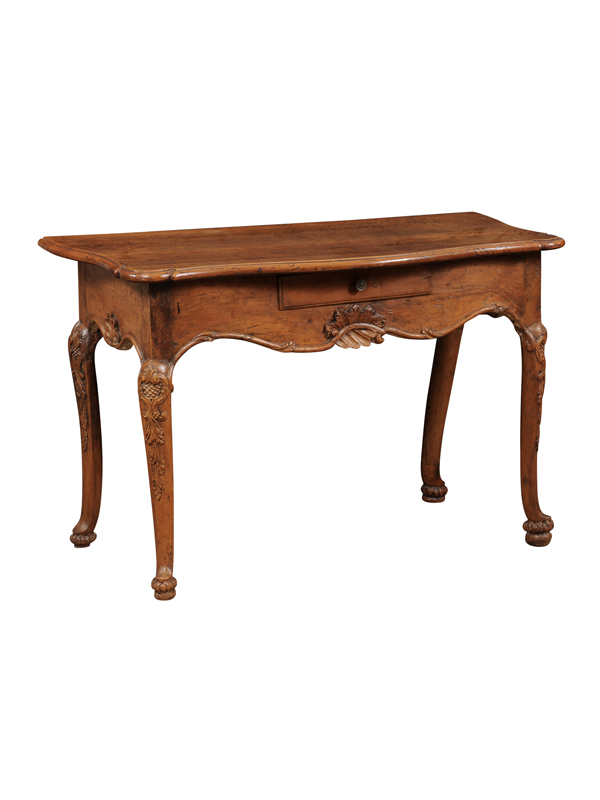Rococo Period Walnut Console Table