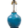 Turquoise Glazed Porcelain Lamp