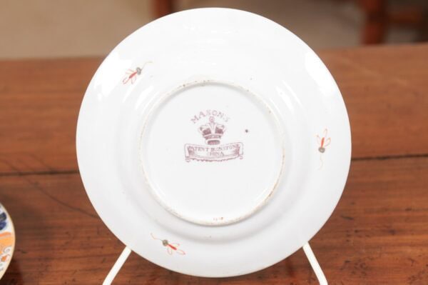 Set of 6 English Mason's Ironstone Dessert Plates, ca. 1850 - Image 10
