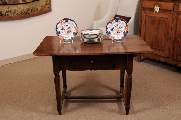 Set of 12 English Ironstone Dinner Plates, ca. 1880. PRICED INDIVIDUALLY. $185/plate - Image 3