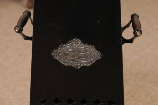 Victorian Iron & Steel Oil Stove / Heater, ca. 1880 - Image 17