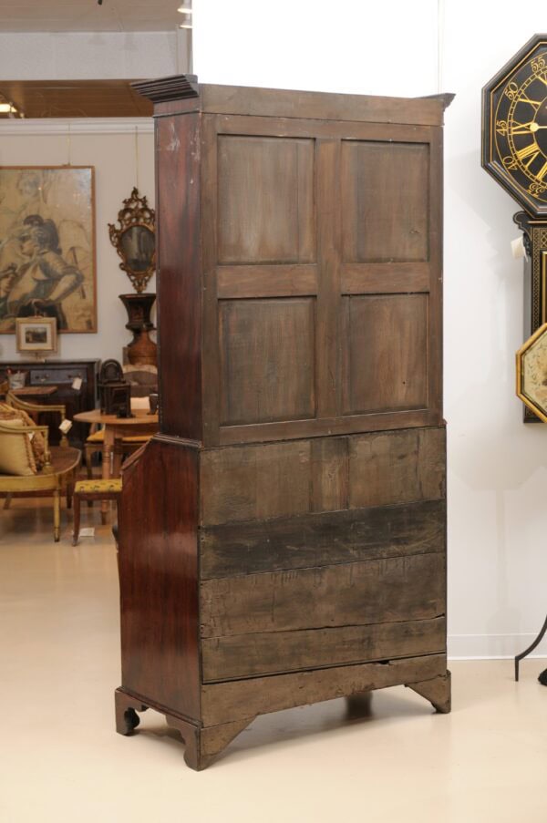 Georgian Mahogany Bureau Bookcase, England 18th Century and later - Image 15