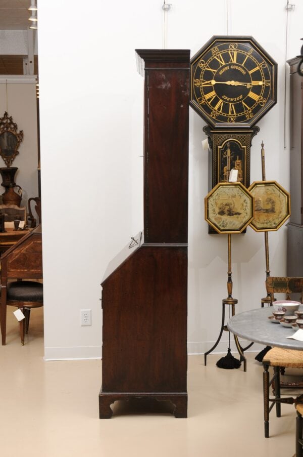 Georgian Mahogany Bureau Bookcase, England 18th Century and later - Image 16