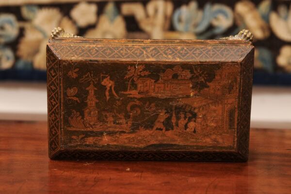 19th Century English Penwork Work Box - Image 14