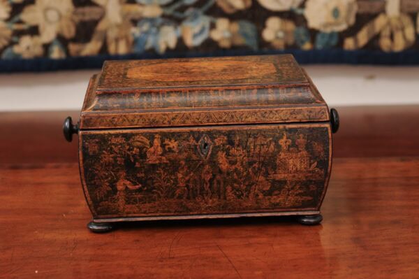 Large Penwork Box, 19th Century England - Image 13