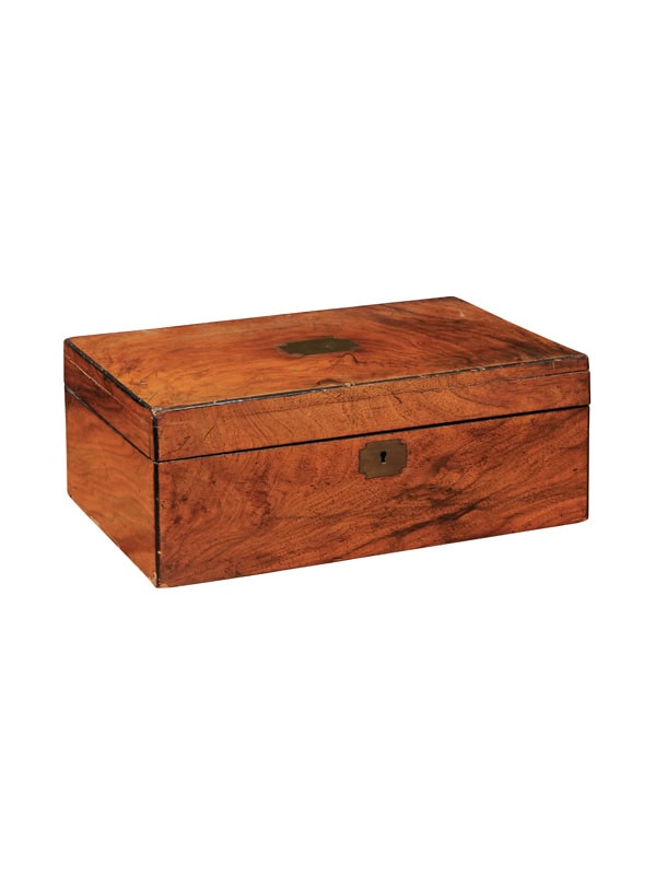 19th Century English Walnut Lapdesk