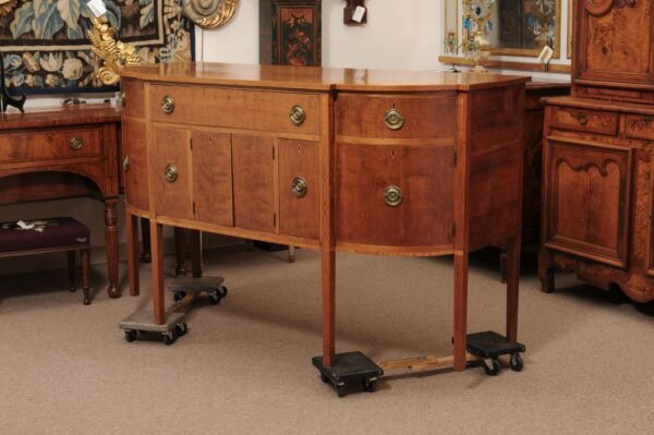 American Cherry & Mahogany Sideboard with String Inlay, 19th Century and Later - Image 13