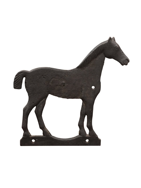 19th Century Windmill Weight Cast Iron Horse