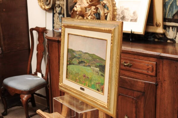 Giltwood Framed Oil on Board Landscape by "Filipelli" (1889-1973) - Image 13