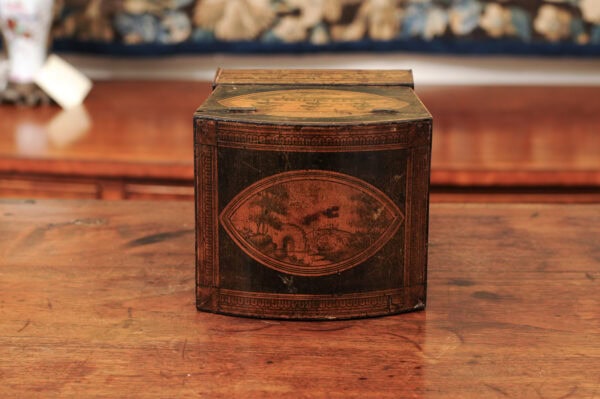 Regency Period Penwork Box with Dome Top, Early 19th Century from Spa, Belgium, ca. 1800 - Image 14