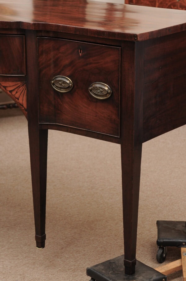 English George III Mahogany Sideboard with Satinwood Inlay, Late 18th Century - Image 13