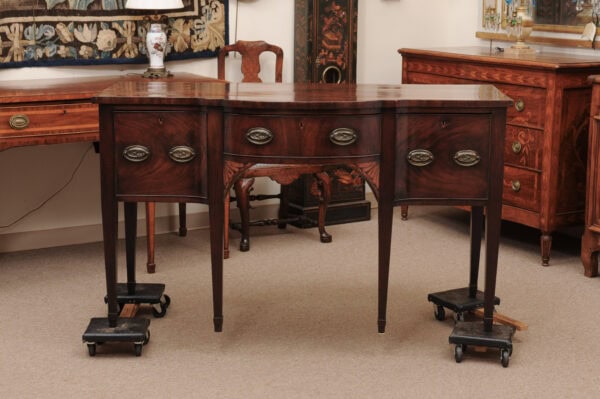 English George III Mahogany Sideboard with Satinwood Inlay, Late 18th Century - Image 14