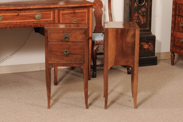 Pair of 19th Century Italian Walnut Commodinis, Venetian - Image 15