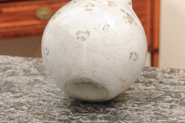 19th Century Italian Eglomise Painted Glass Vase ca. 1800 - Image 16