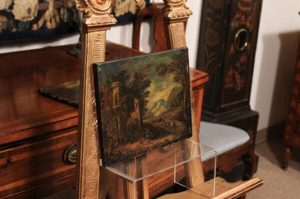 Pair of 18th Century Italian Oil on Canvas Landscape Paintings - Image 16