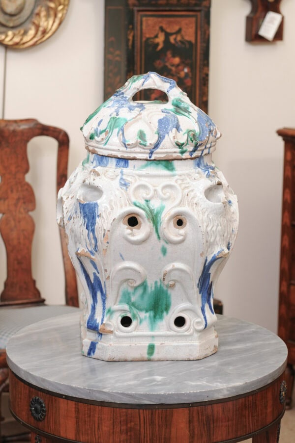 18th Century French Glazed Ceramic Brassierie - Image 15