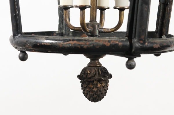 Pair of Large Parisian Copper Street Lanterns, France ca. 1850 - Image 27