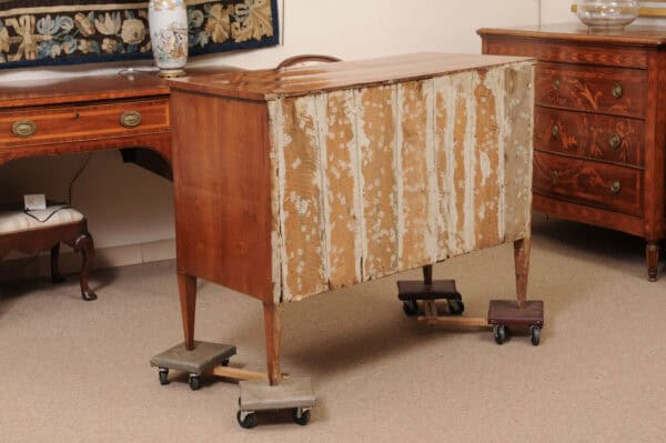 Fruitwood Tuscan Three Drawer Neoclassical Commode ca. 1790 - Image 10