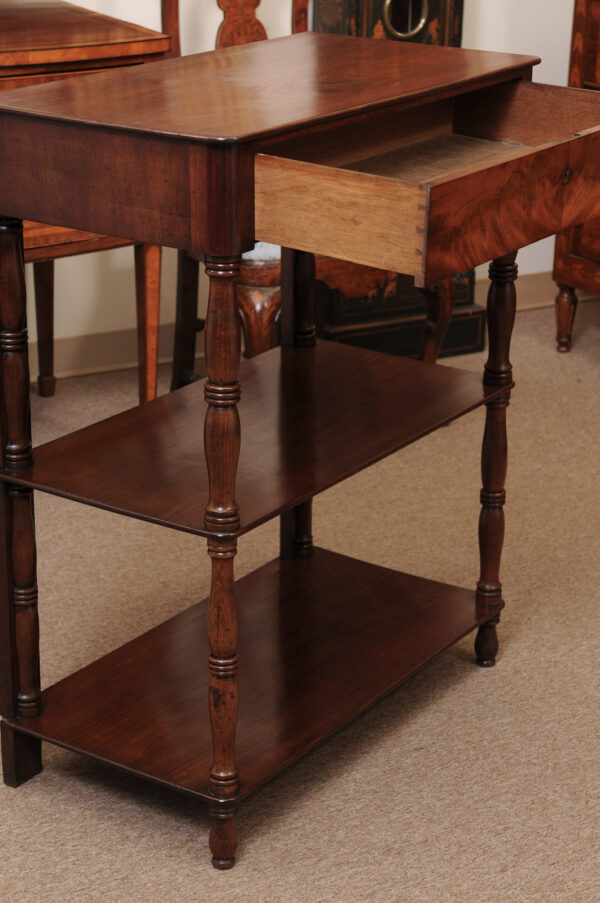 French Louis Philippe Style Mahogany Etagere, 19th Century - Image 5