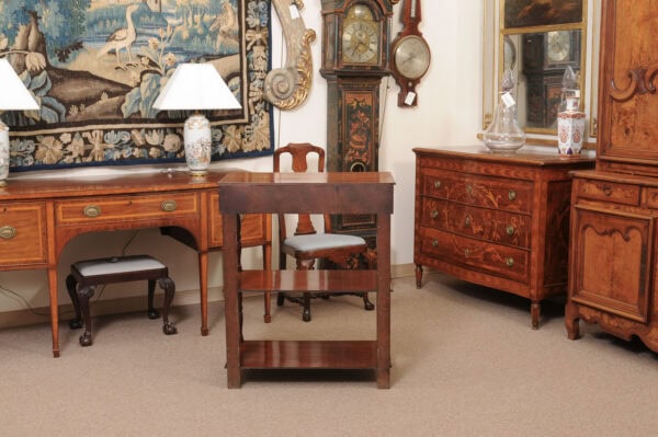 French Louis Philippe Style Mahogany Etagere, 19th Century - Image 9