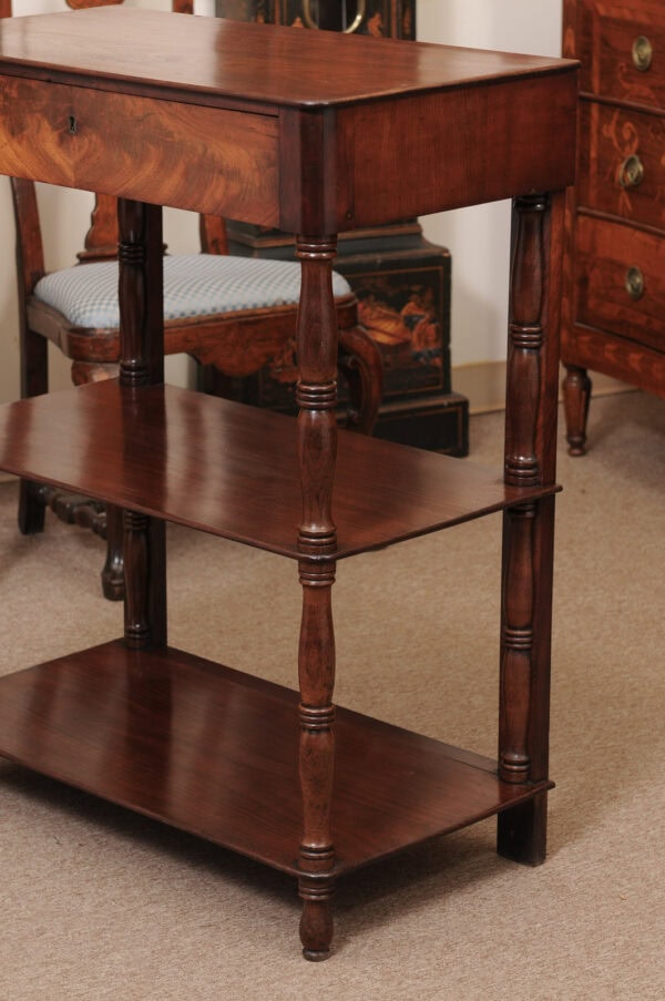 French Louis Philippe Style Mahogany Etagere, 19th Century - Image 13