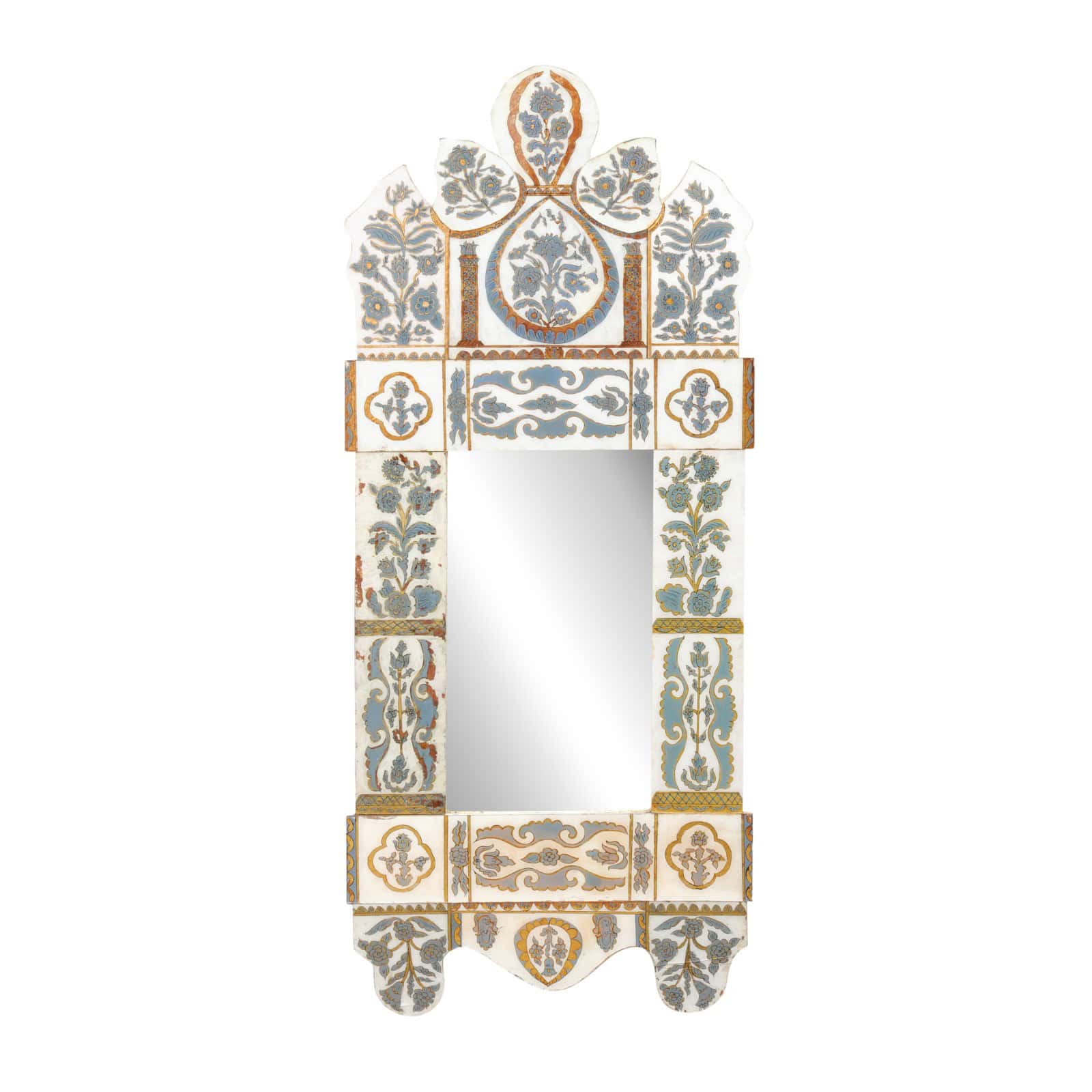 Eglomise Mirror Moroccan 20th Century - Image 2