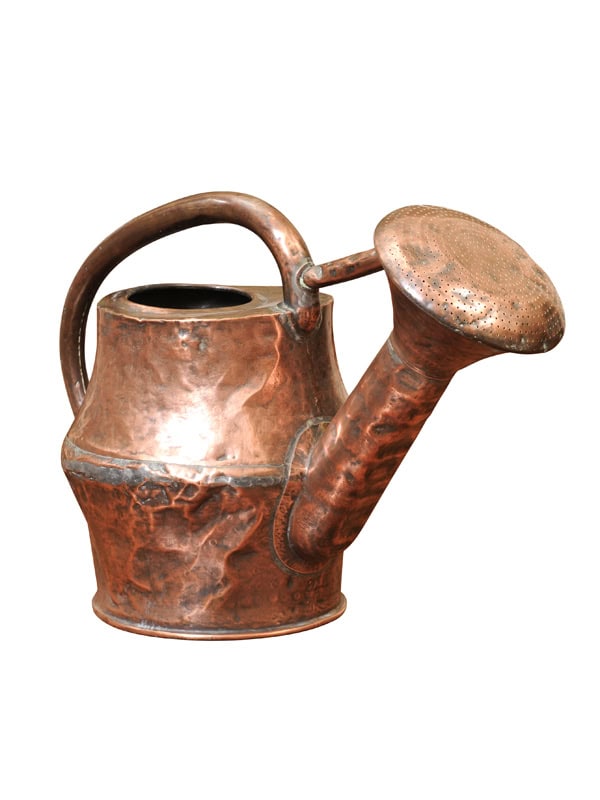 Large Copper Watering Can, ca. 1850 France