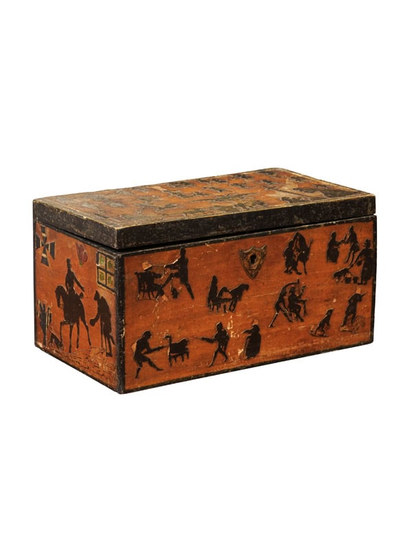 19th Century Italian Arte Povera Box