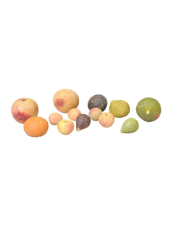 Set of 13 Marble Fruits, Italy 20th C