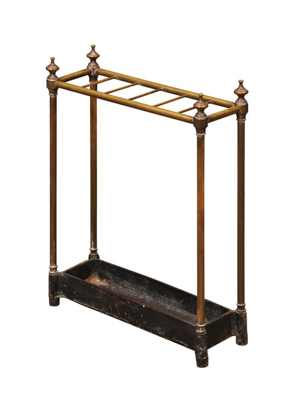 Brass Umbrella Stand, France ca. 1900