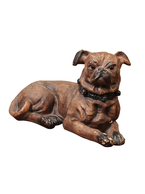 19th Century French Dog Figure