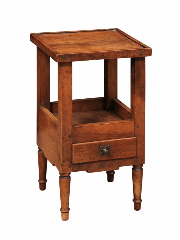 18th Century French Walnut Drink Table