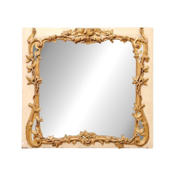 18th Century French Louis XV Trumeau Mirror - Image 2