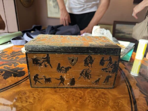 19th Century Italian Arte Povera Box