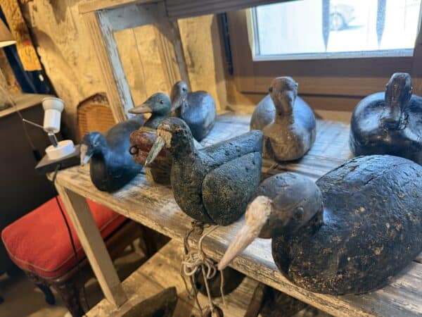 Set of 26 19th Century French Wooden Duck Decoys. PRICED INDIVIDUALLY. - Image 2