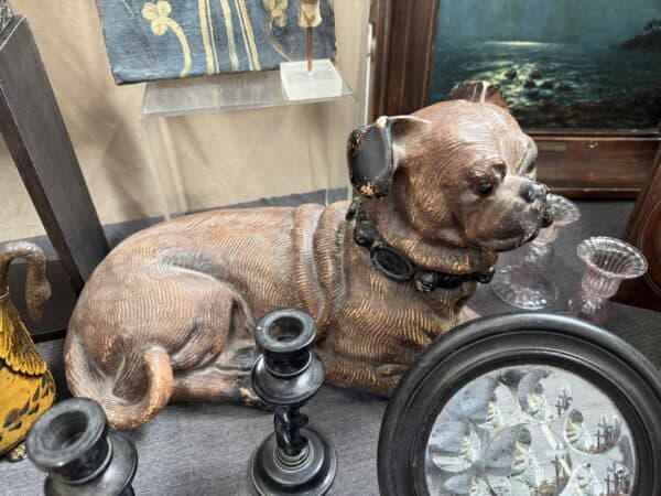19th Century French Dog Figure